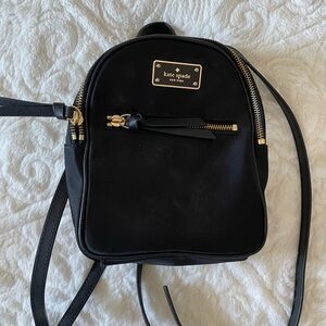 Kate Spade Black Backpack